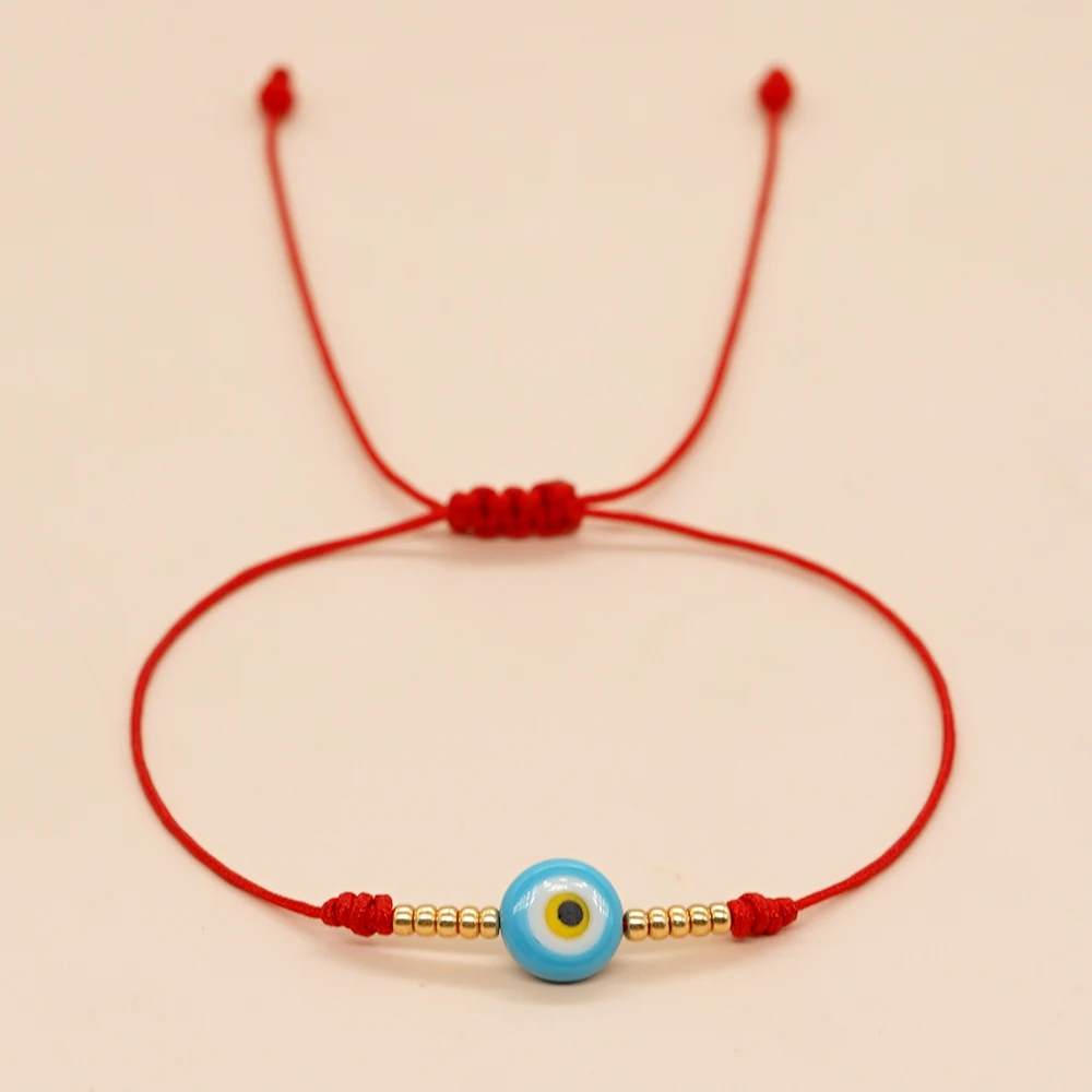 Go2boho Wholesale Mexican Handmade Evil Eye Bracelet Women Colorful Custom  Friendship Rope Fashion Jewelry Miyuki Bead Bracelet