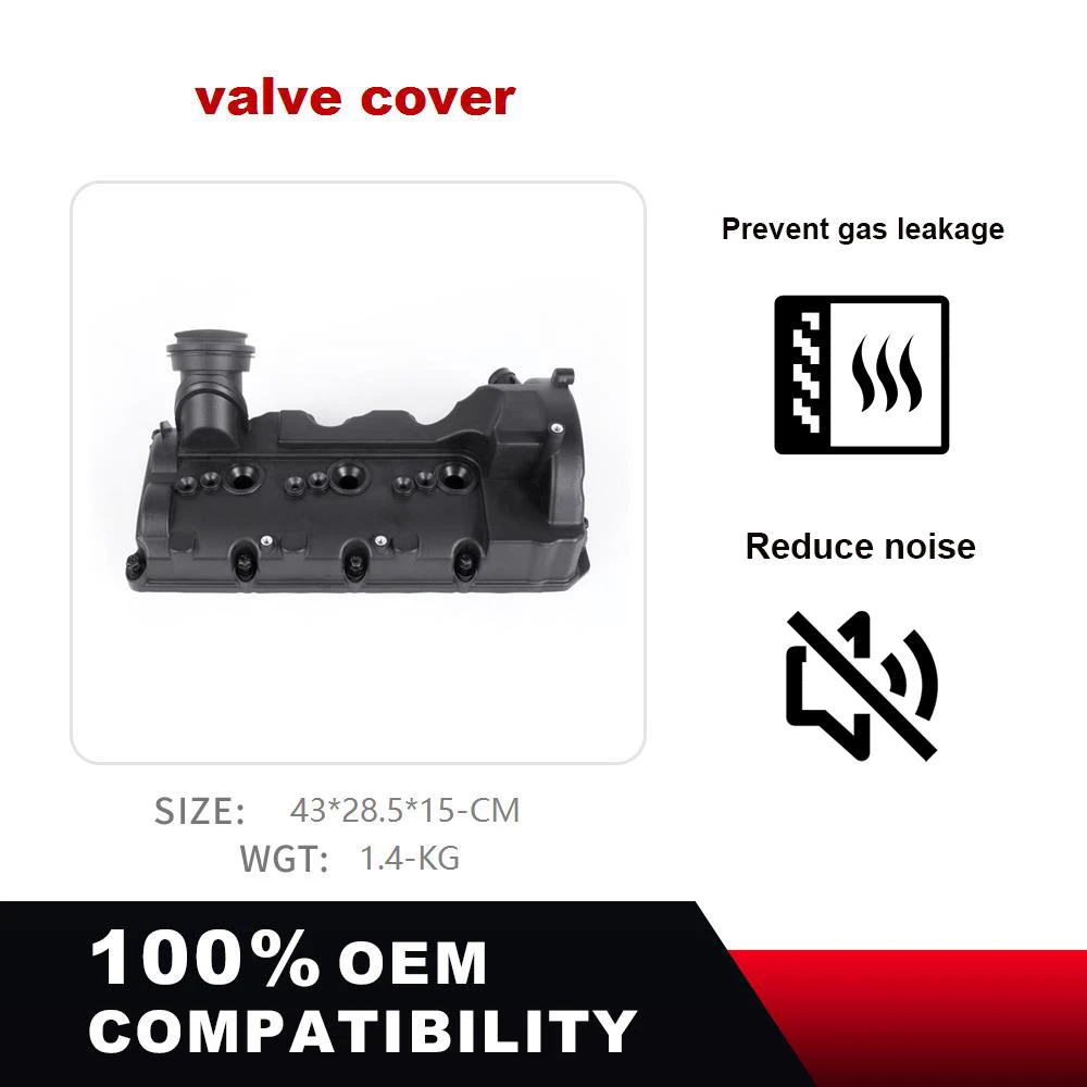 High-quality Left Engine Valve Cover Cylinder Head 059103469BD OEM Manufacture for VW TOUAREG EA837 Q7 3.0 V6 Audi Q5 CRC