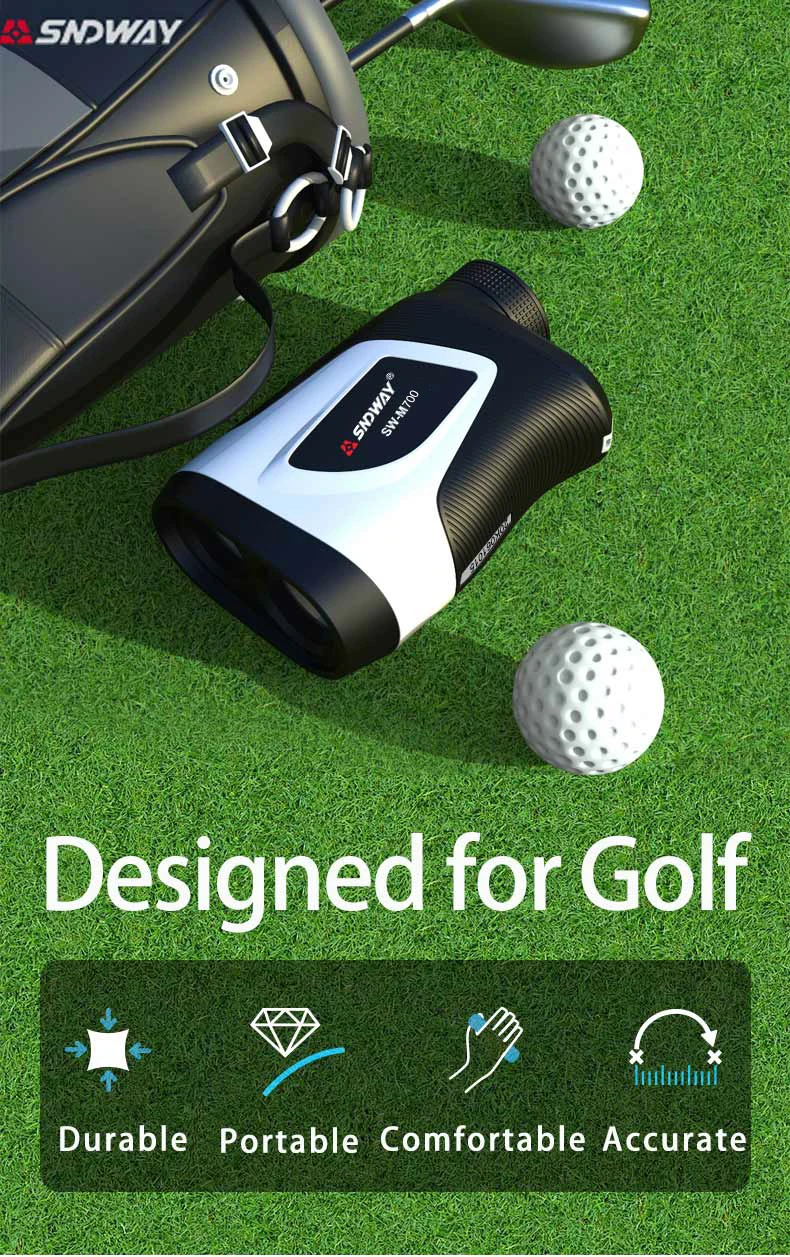 SW-M700 SNDWAY Laser Distance Meter Slope Golf rangefinder| Alibaba.com