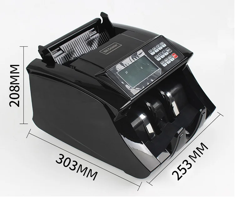 product-750-634.1544607190413 Multi Country Bill Counter USD Euro MYR Franc Middle Eastern Peso Ruble Etc Currency Counter Machines Bill Counter Machines