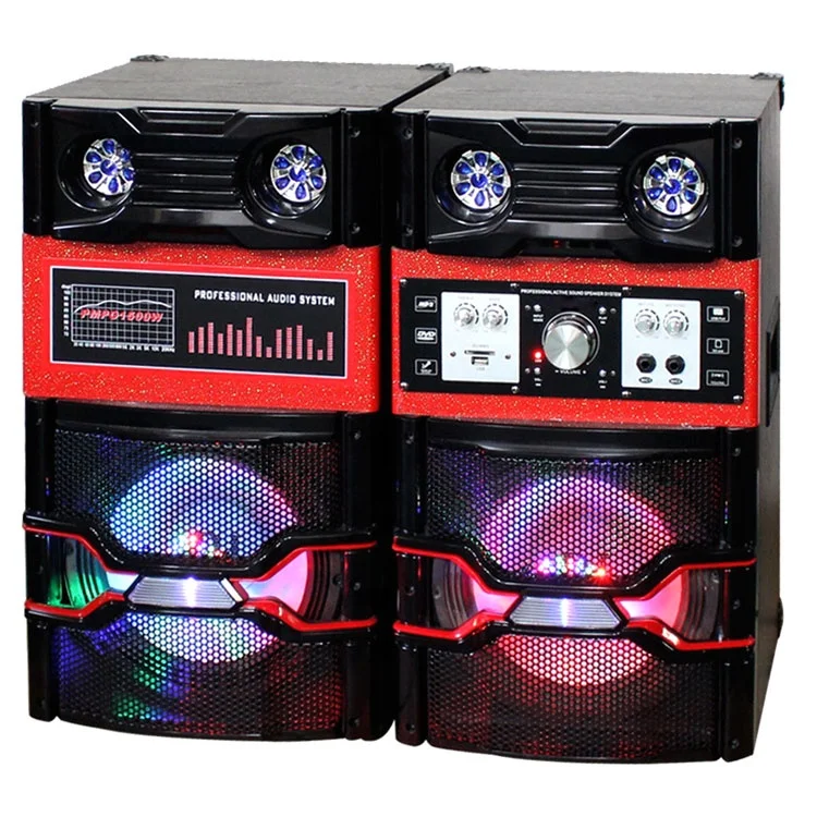 Home Theatre System Pair 10 Inch Wireless Speaker Big Power DJ Bass  Speakers Active Professional Outdoor Stage Sound System