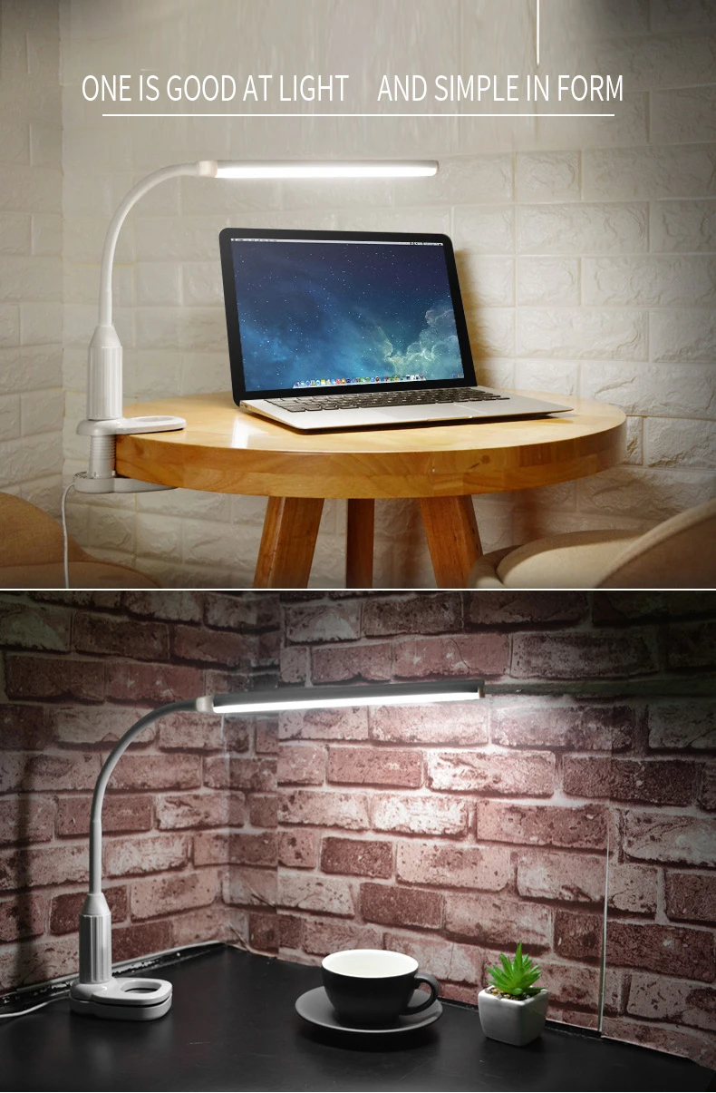 wholesale Europe Simple Design Style Desk Light Cordless Battery Foldable study led table lamp