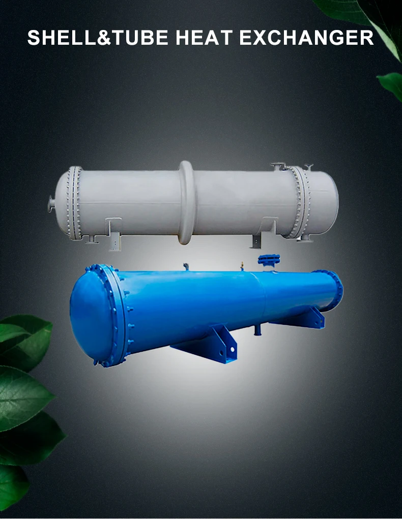 Shell And Tube Heat Exchanger For Condenser /evaporator & Oil To Water