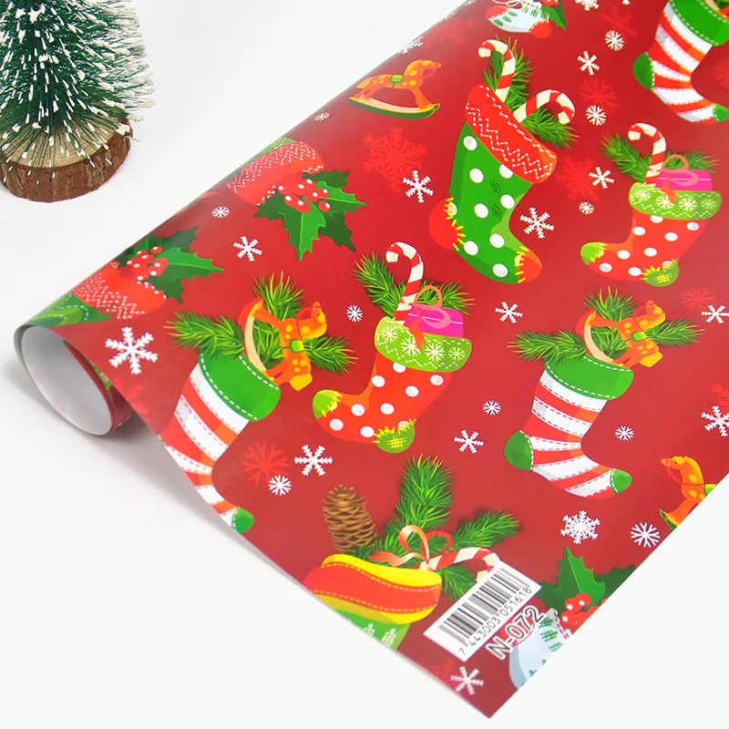 Oem Hot Selling Wrap Paper Sheets Packaging Roll Custom Kraft Gift
