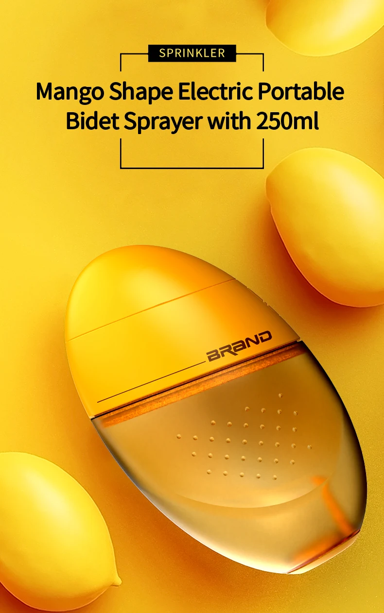 Rechargeable Waterproof Mini Portable Bidet Sprayer Electric Handheld for Elder Care Baby Hygiene Prayer Use Camping details
