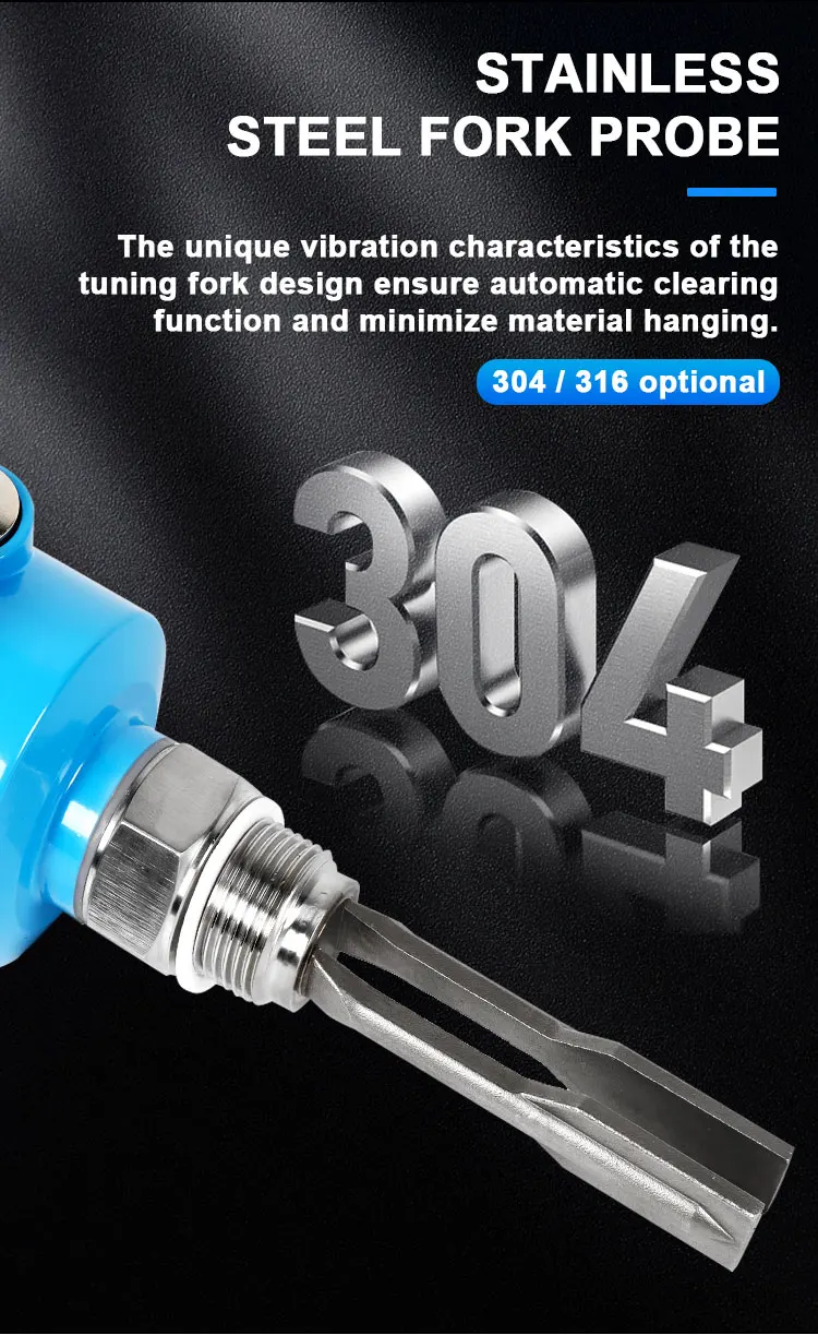 SENTEC Water Electric Water Level Switch Tuning Fork Sensor