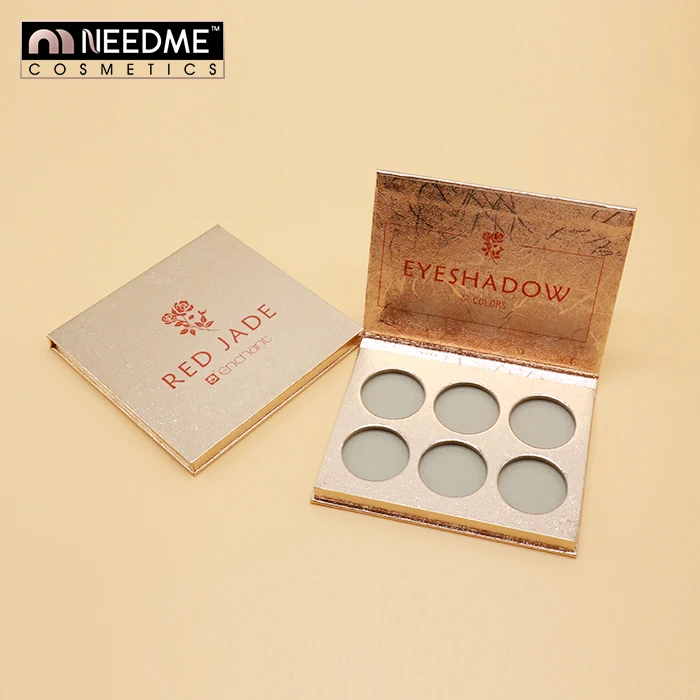 Сделанная на заказ палитра теней для век частного бренда пластиковый корпус и