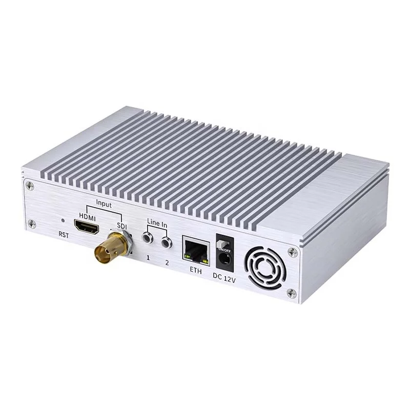 4K60 12G SDI  StandAlone Endoscope 2 Channel 4K Switchable RTMP HDMI Encoder Capture Card Box Digital Video Recorder