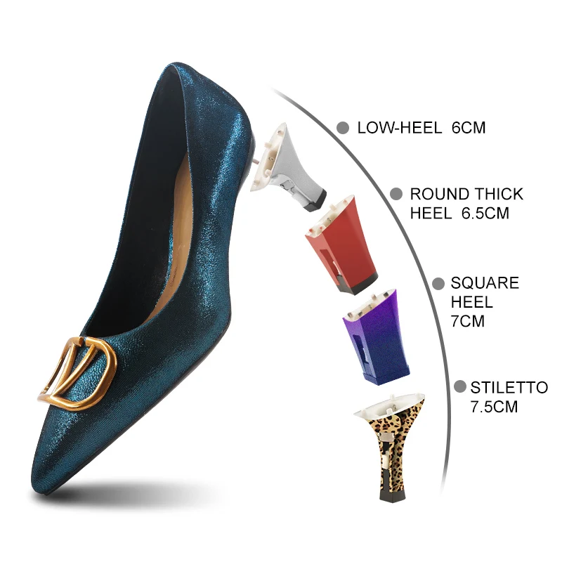 Removable Heels Shoes With Detachable Heels For Women Fashion Lovers