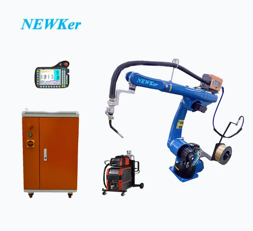 Cheap 6 Axis Cnc Welding Robot Arm Kit Including Robot Controller Similar KUKA Okuma Robot Arm