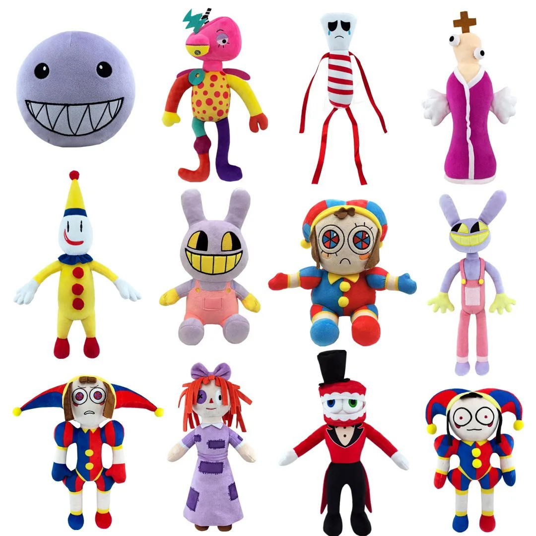 Factory Price The Amazing Digital Circus Plush Clown Pomni And Jax ...