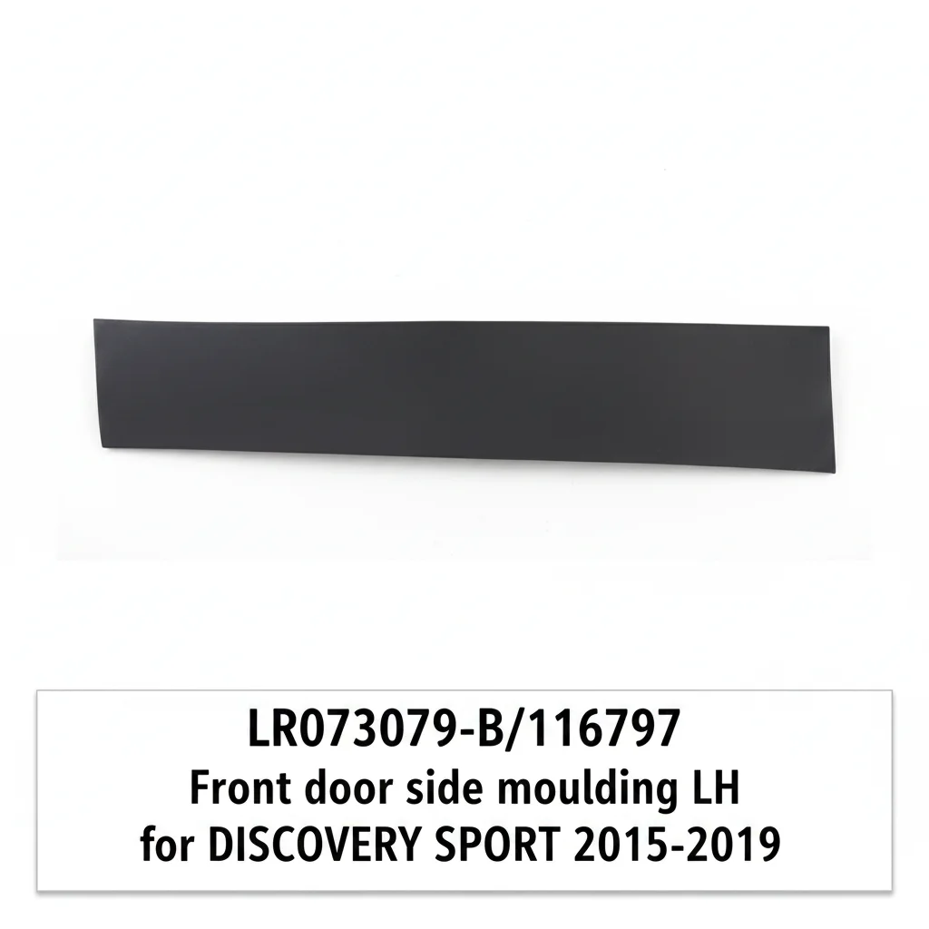 LR073079-B/116797 OE Style Slim Profile Front Door Side Moulding LH Direct Fit Replacement for DISCOVERY SPORT 2015-2019