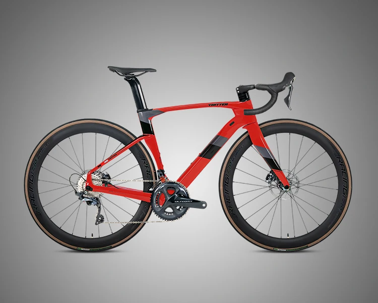 Twitter Cyclonepro Carbon Fiber Road Bike - 22S Disc Brake