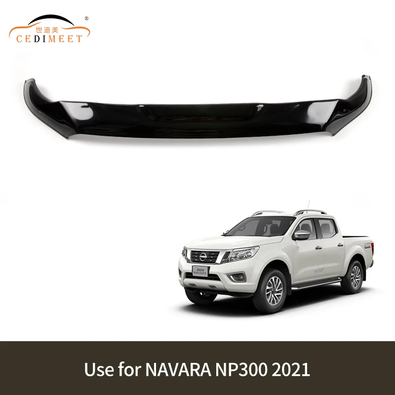 For Nissan Navara Np300 2021 Bug Deflector Acrylic Hood Shield ...