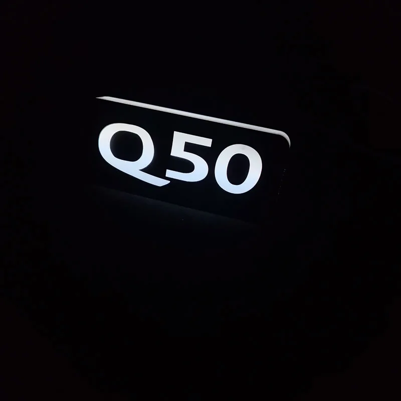 Fully Custom LED Light up Car Emblem 12V New Condition