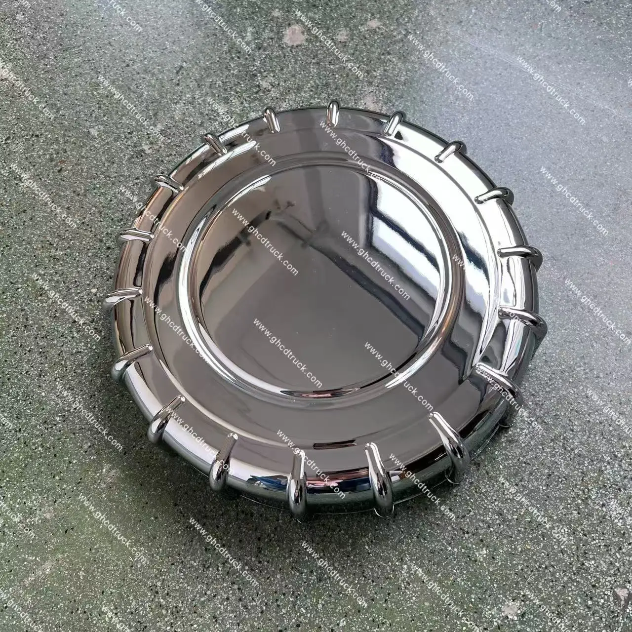 GHCD High Quality  Hot PRoduct Chrome Air Filter Cover for Japanese Truck Hino 500/700/Isuzu/Mitsubishi/Nissan
