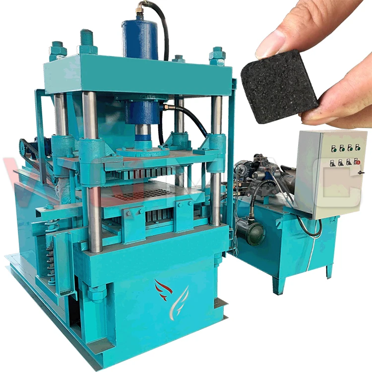 Новый дизайн гидравлический пресс угольный кальян кубический машина для резки древесного угля