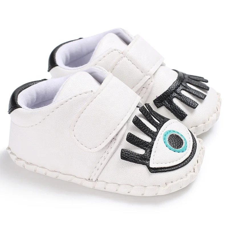 EVERTOP high quality cartoon design soft sole PU leather cute baby shoes toddler loafers