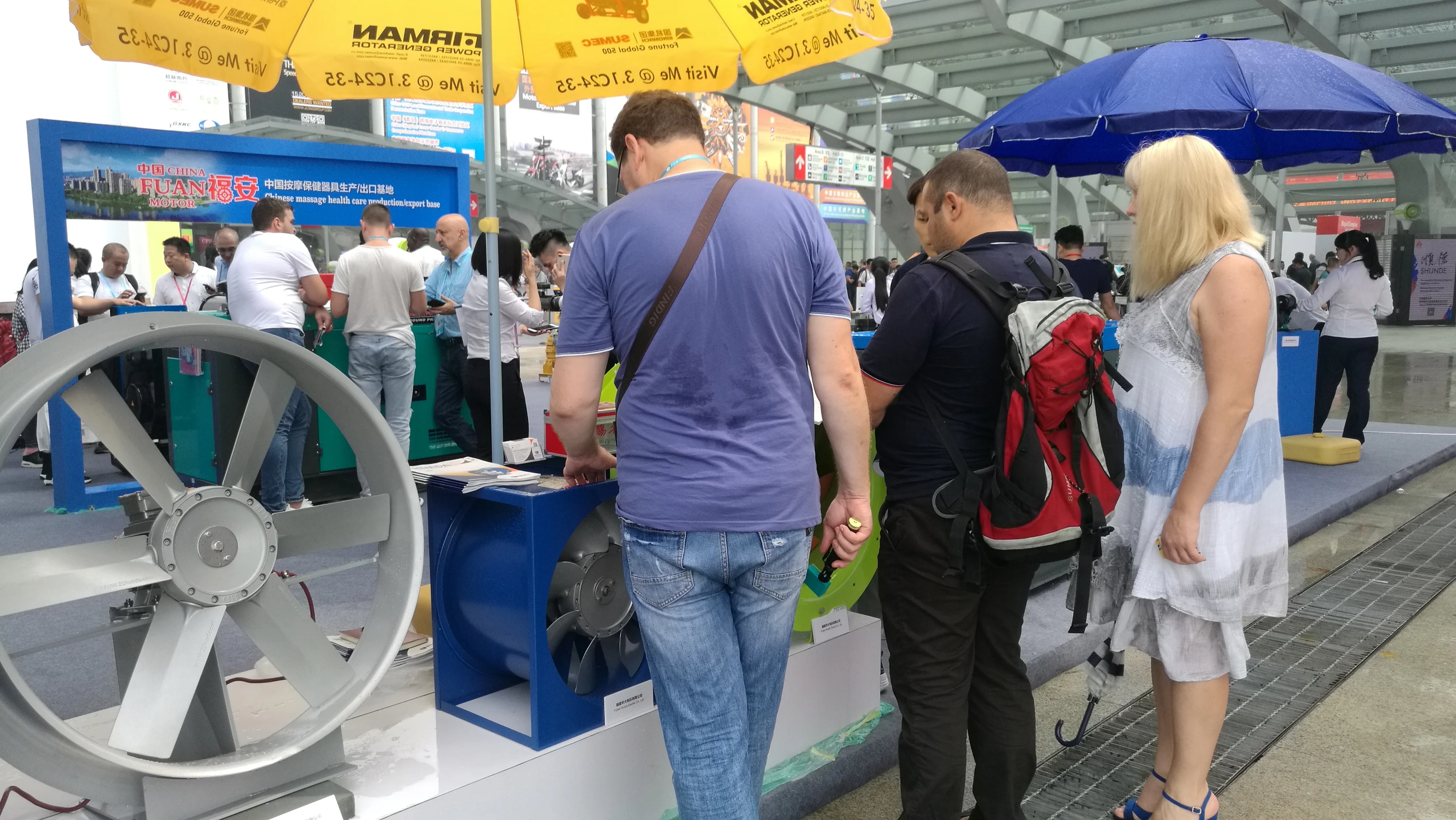 Mobile Outdoor Fan, PMSM, Aluminum Alloy, 420rpm - detail 60
