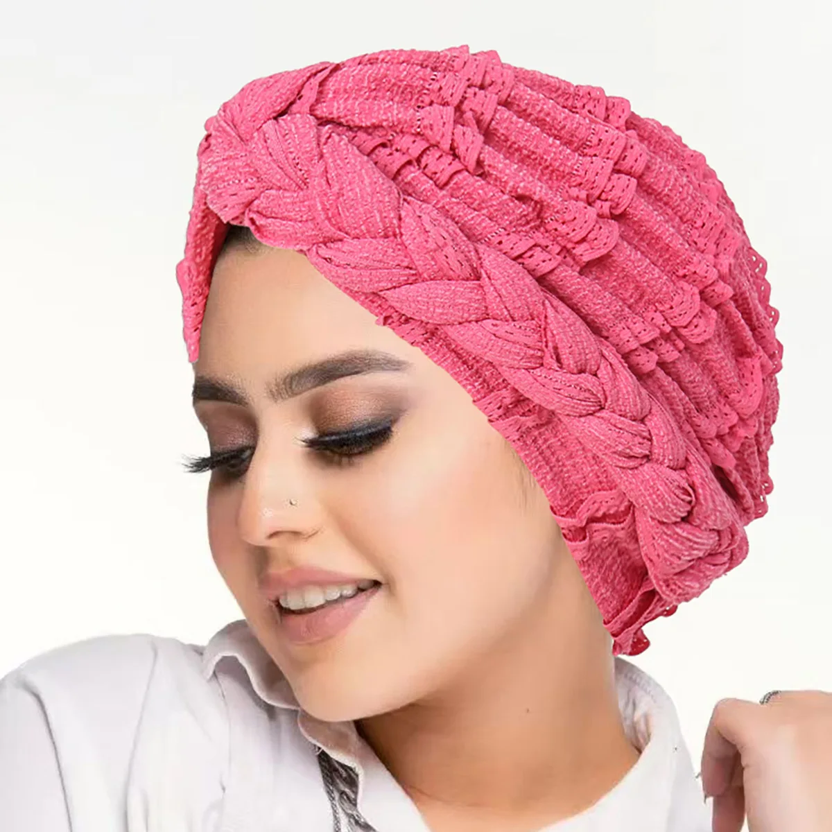 HZM-24518 Turban Head Wrap for Women - Comfortable Muslim  display picture 1