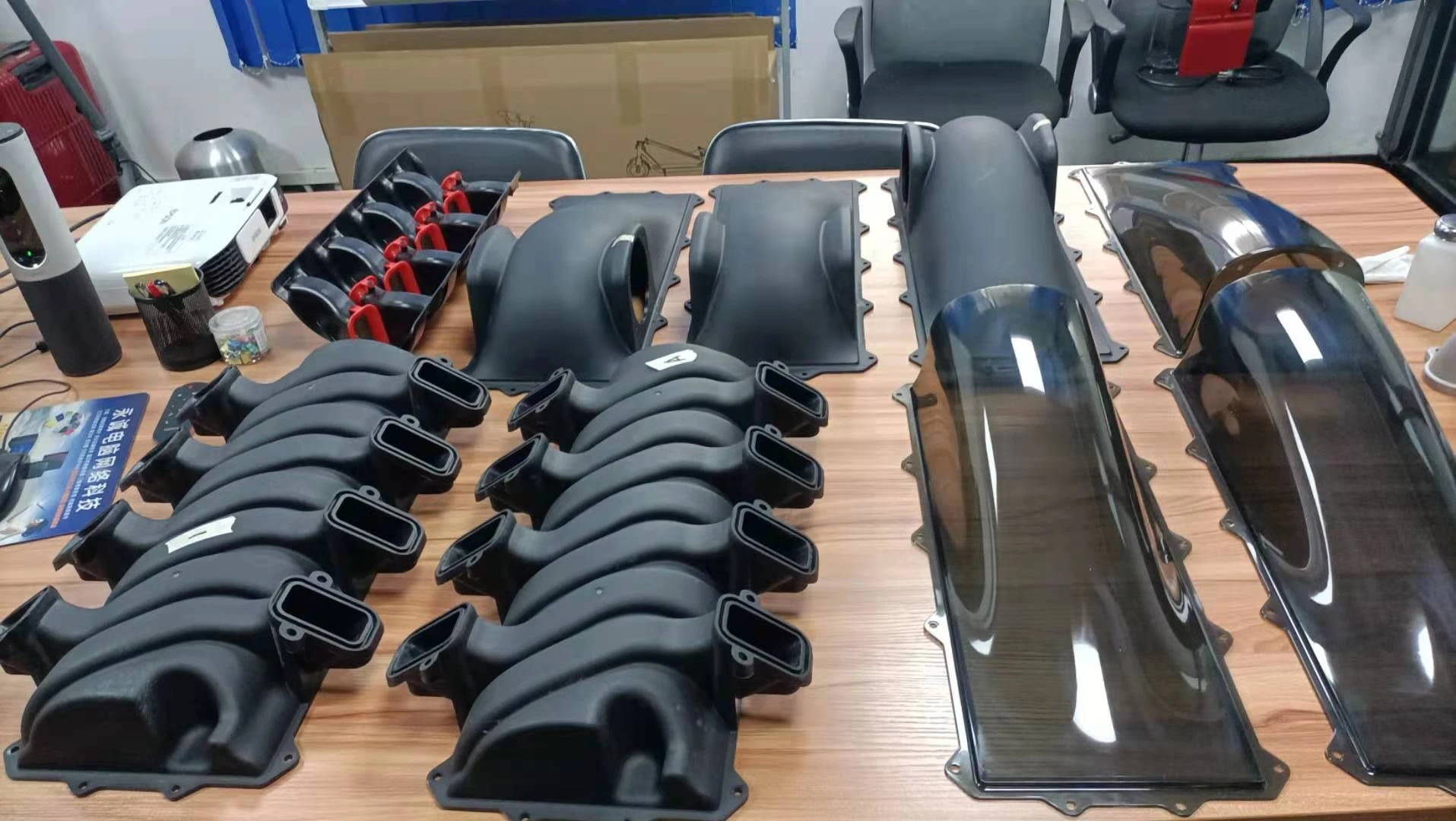 Exhaust Manifold Customized Stainless Steel Casting Palm Intake