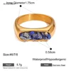 Crushed Signet Ring gold