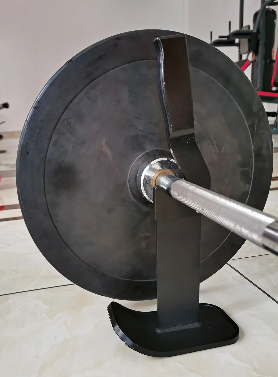 Portable Deadlift Jack,Barbell Jack Bar For Weight Training,Deadlift