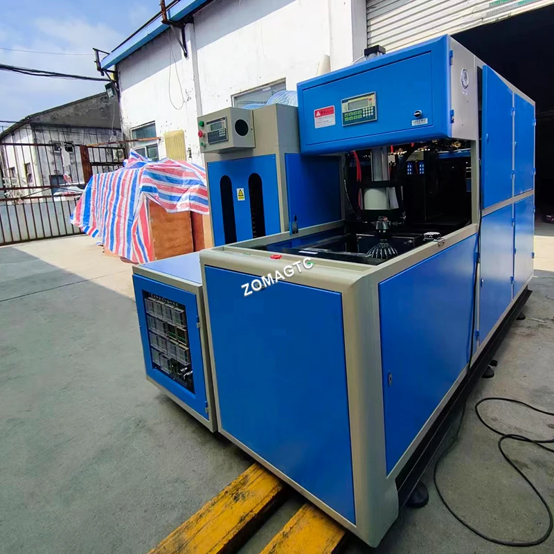 Popular Semi Automatic PET Plastic Bottle Blow Molding Machine PET Bottle Blowing Machine PE Plastic Water Bottle Making Machine