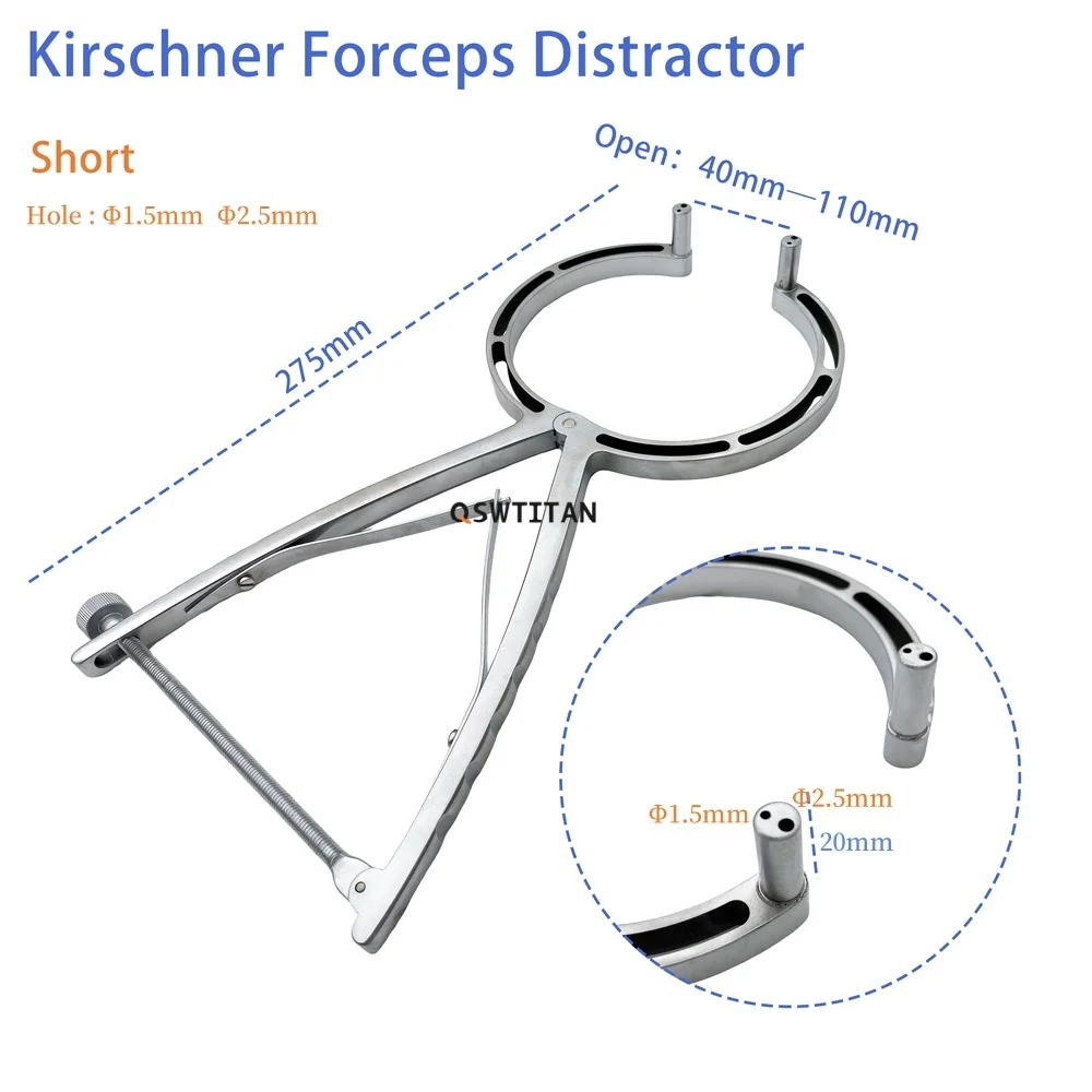 Kirschner wire distraction Forceps