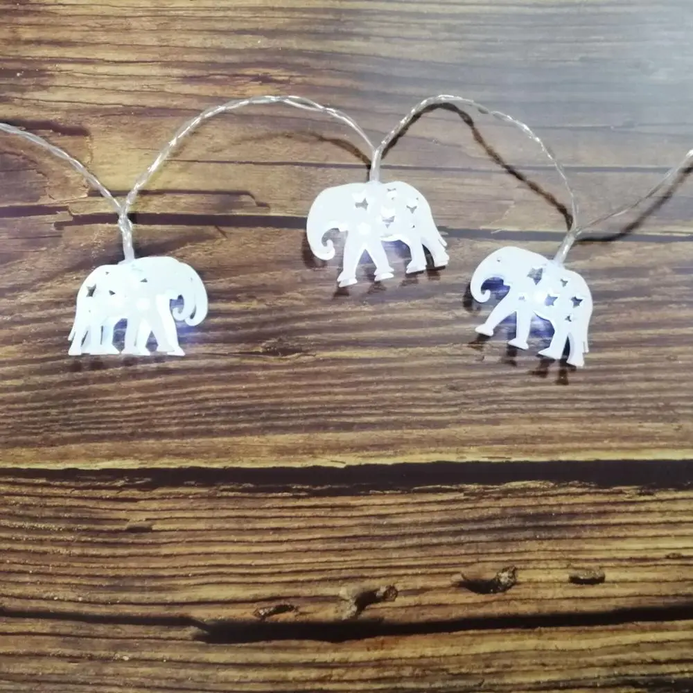 Animal String Light Ce 10l Indoor Party Holiday Decoration Elephant String  Led Lights - Buy Metal Elephant Light,Fairy String Lights,Battery Led Lights  Product on 