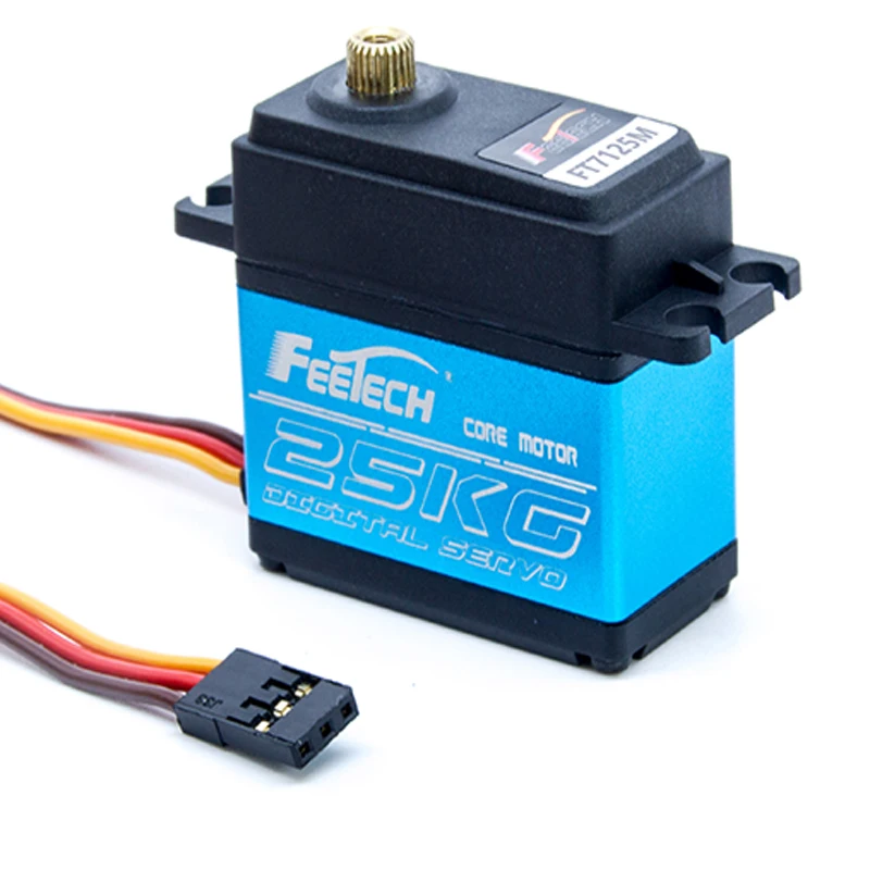 Servomoteur RC 35kg étanche – Pour Voitures 1/10, Robots, Bateaux | Digital Haute Vitesse Métal - 6