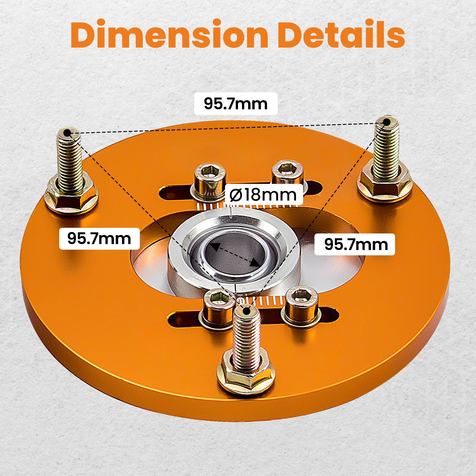 Maxpeedingrods Coilover Camber Plates for BMW E36 3 Series