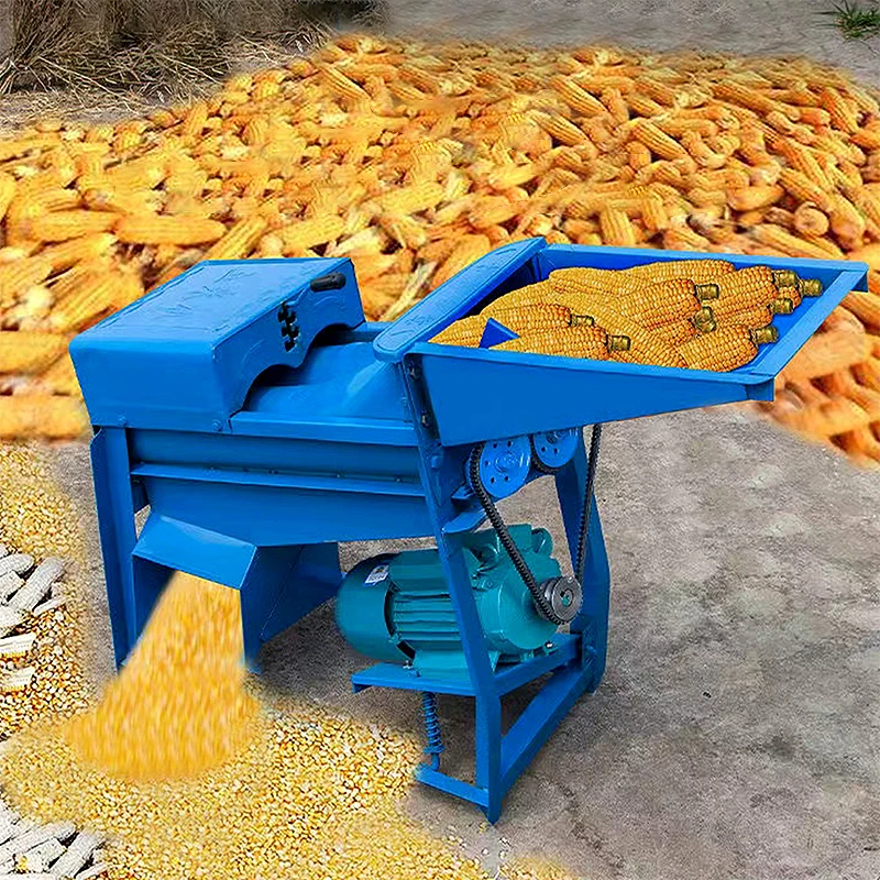 Factory wholesale high efficiency maize sheller thresher used corn thresher  corn thresher machine maize sheller with farmer