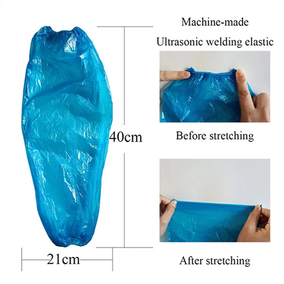 High Quality Customized Plastic Arm Disposable PE Custom Sleeve Cover for Adult