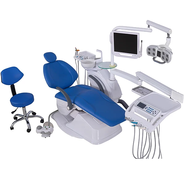 Chinese cheapest Mobile treatment equipment price dental chair cart manufacture