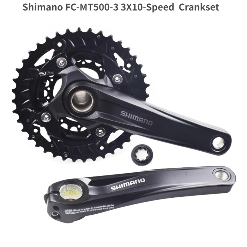 Crank Shimano Alloy Crankset 36x22t SHIMANO DEORE FC MT500-3
