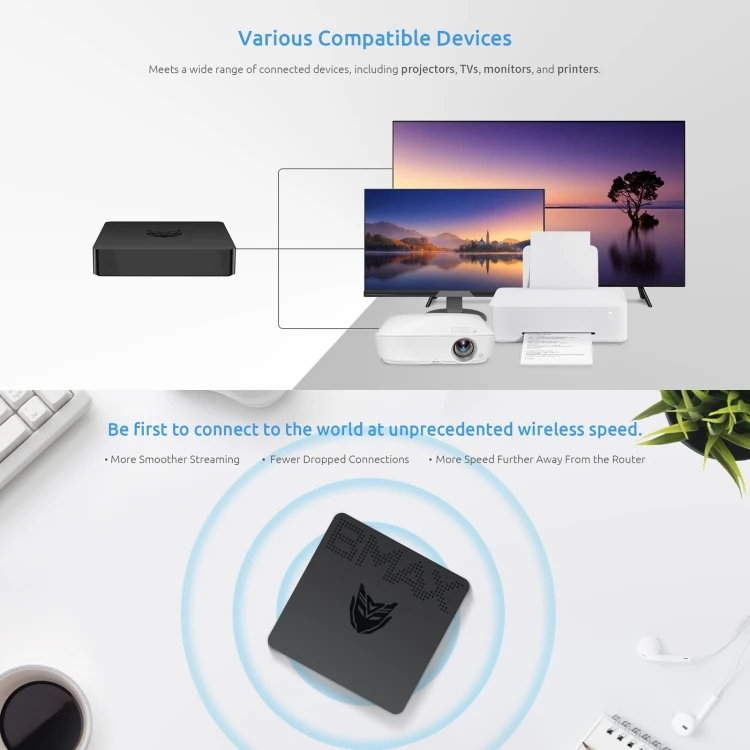 BMAX B1 PlusミニPC Win 10 6GB + 64GB Intel Celeron N3350格安