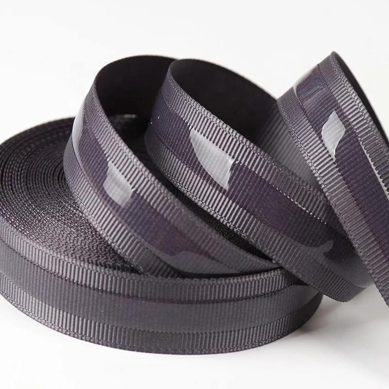 Source Custom Non Slip Silicone Gripper Grosgrain Ribbon Anti Slip Tape on  m.