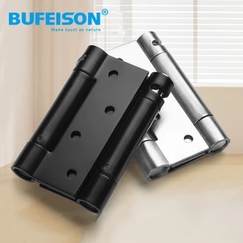 Bar counter door hinge heaven and earth pivot inner and outer door opening free double opening door hinge two-way half waist