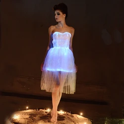 B1716 милое светящиеся Бальные платья со светодиодной подсветкой модные платья для выпускного вечера quinceanera