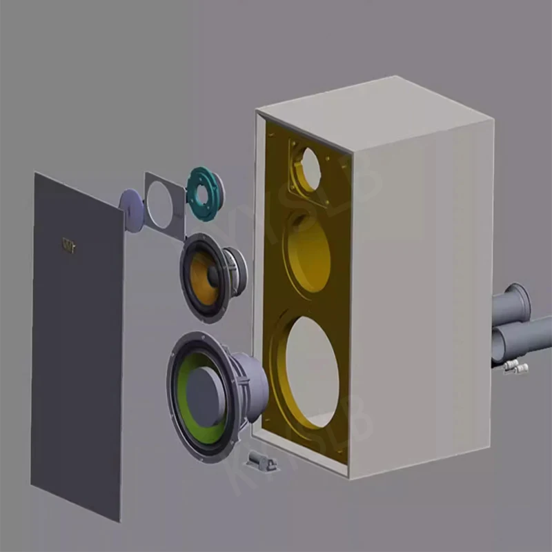 Haut-parleur Woofer De Remplacement 2 Pouces, 4 Ohms - Pour Home Cinéma Ou Audio - Lot De 2