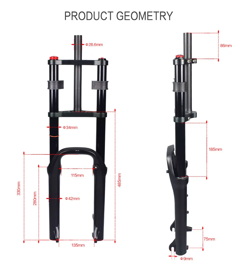 Suspension Fork Bicycle