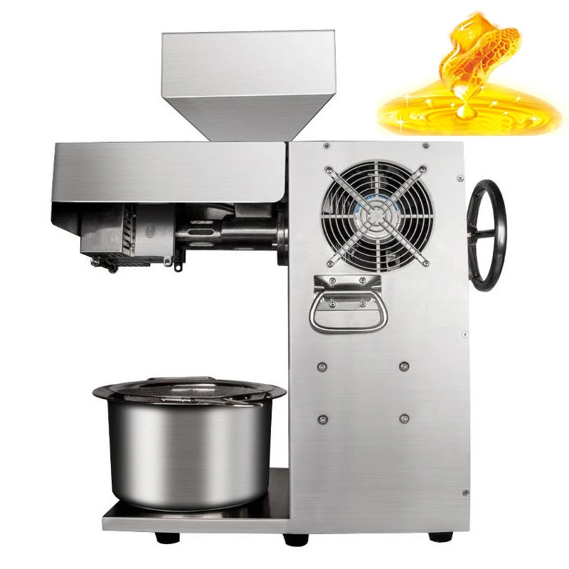 Многофункциональная автоматическая мини-машина для извлечения масла семян из нержавеющей стали холодного прессования пресс