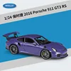 Porsche 911 GT3 RS del 2016 in viola
