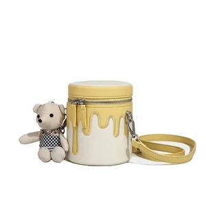 Manufacturer Custom Ladies Purses and Handbags Classic Bucket Bag Fashion Shoulder Crossbody Bags for Women