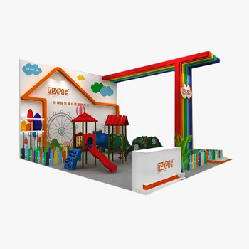 30MINS QUICK BUILD HIGH -END booth ideas for trade shows sales display stand expo stand fair for gift show