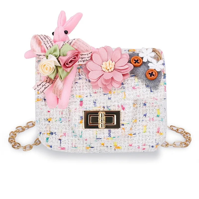 2024 Summer New Design Cute Flower Girls Baby Small Handbags