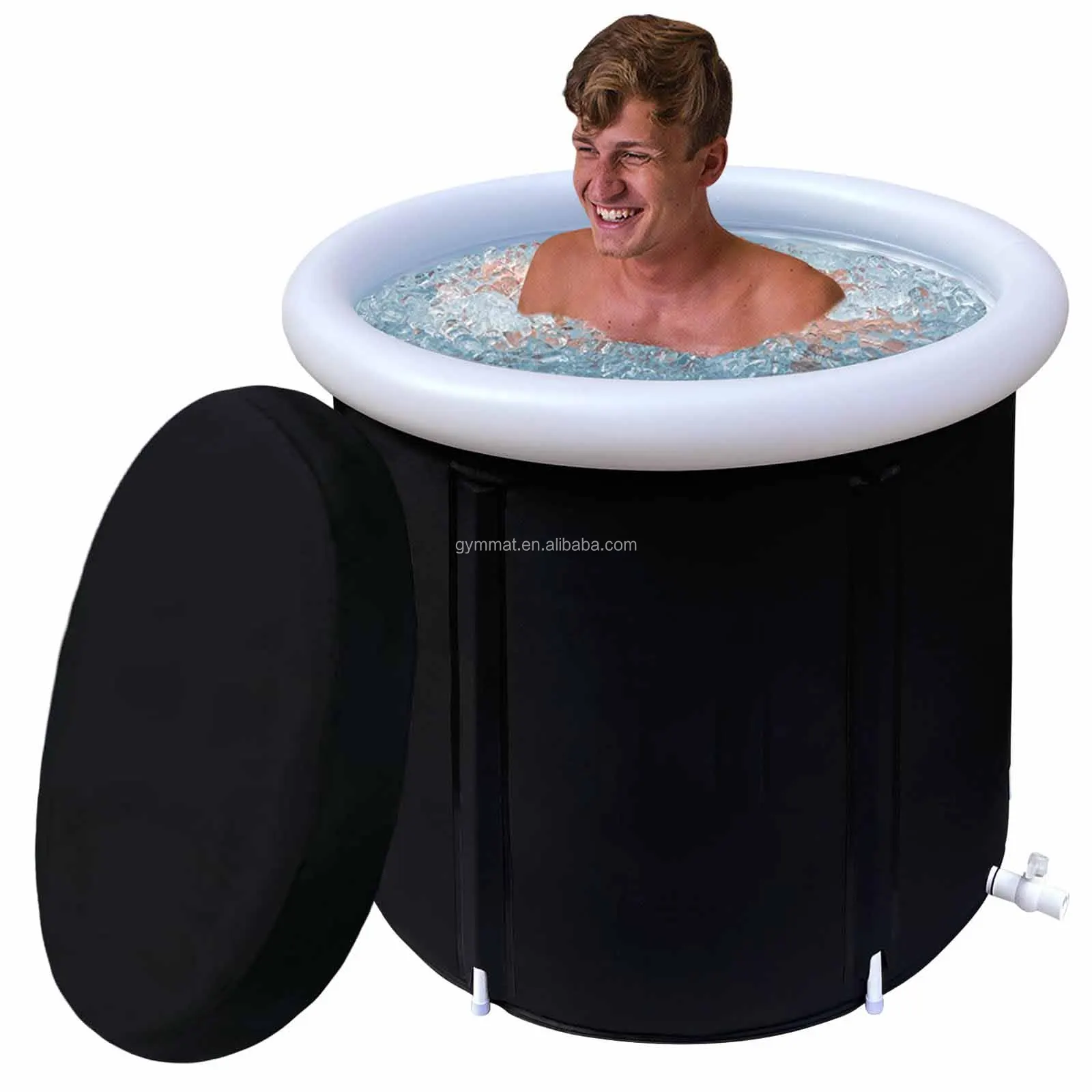 Hot Sale Portable Ice Bath Tub Polyester Fabric Ice Bath 5 Layers Ice