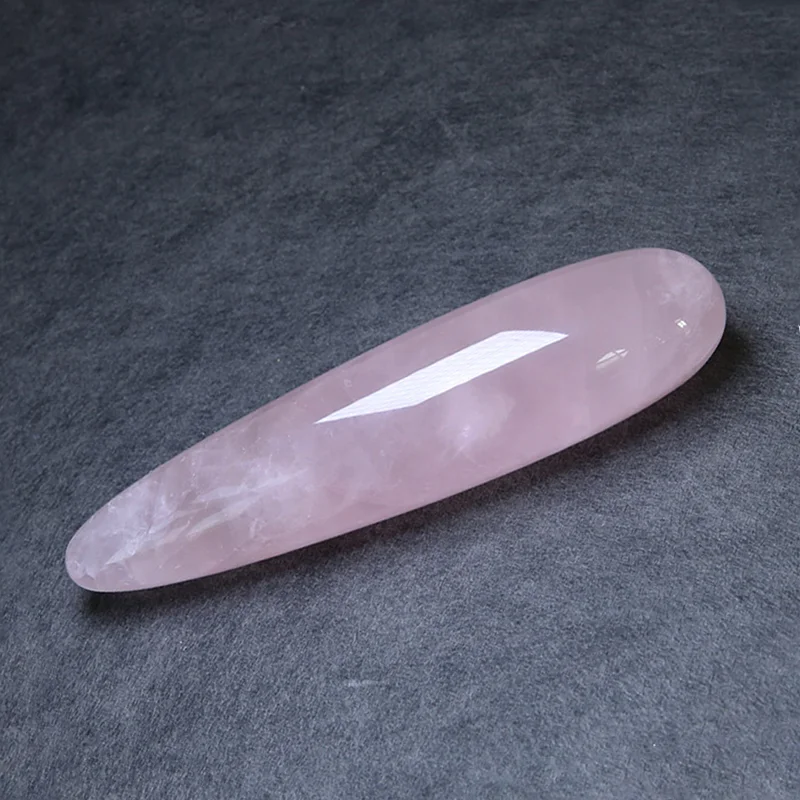 Rose Quartz Crystal Massage Yoni Wand for orders woman health OR Gift