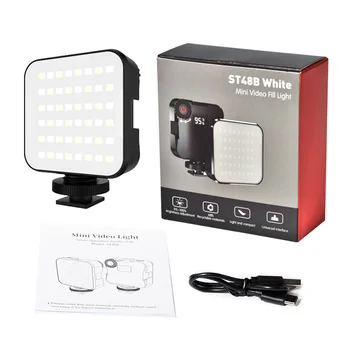 ST48B LED Fill Light Camera Photographic Lighting Hot Sale Model with Adjust Brightness Mode for Photography & YouTube product image